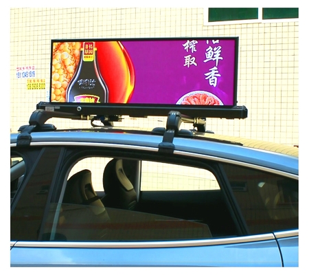 Auto-Taxi-Spitze Longvision GPS führte Anzeigen-Werbeschilder P2.5 P3 P4 P5
