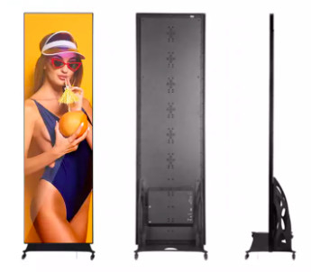 Ultra dünner tragbarer intelligenter geführter Spiegel-Schirm der Plakat-Anzeigen-P1.75 P2 P2.5 Digital