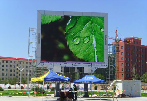 Smd Outdoor P10 High Definition Led Display , Outdoor Led Display Board 14-16 Bit